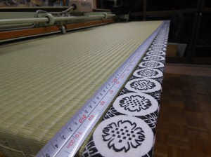 ７尺の長さの紋縁の畳