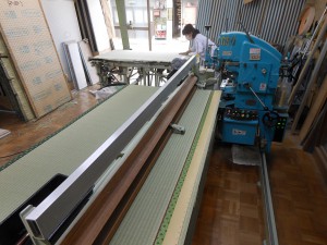 畳の製作