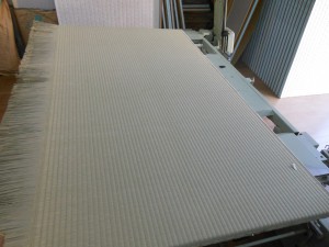 製作途中の畳