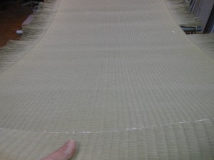畳の施工