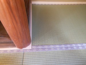 床脇の畳