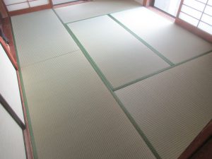 安堵町での畳替え