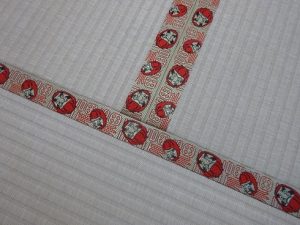 北葛城郡広陵町へ納めた達磨柄の畳縁が付いた畳