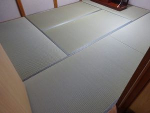 高市郡明日香村での畳入れ替え工事