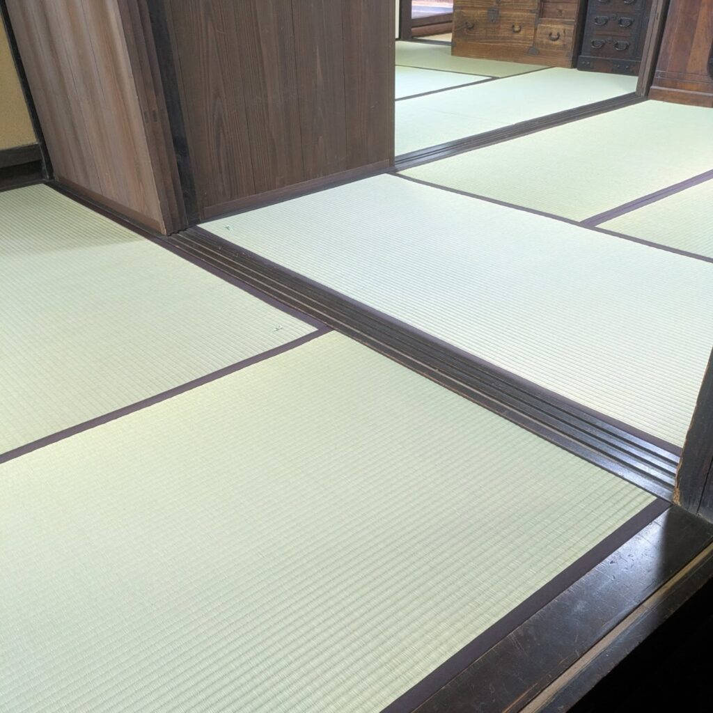 今井町にある重要文化財の畳