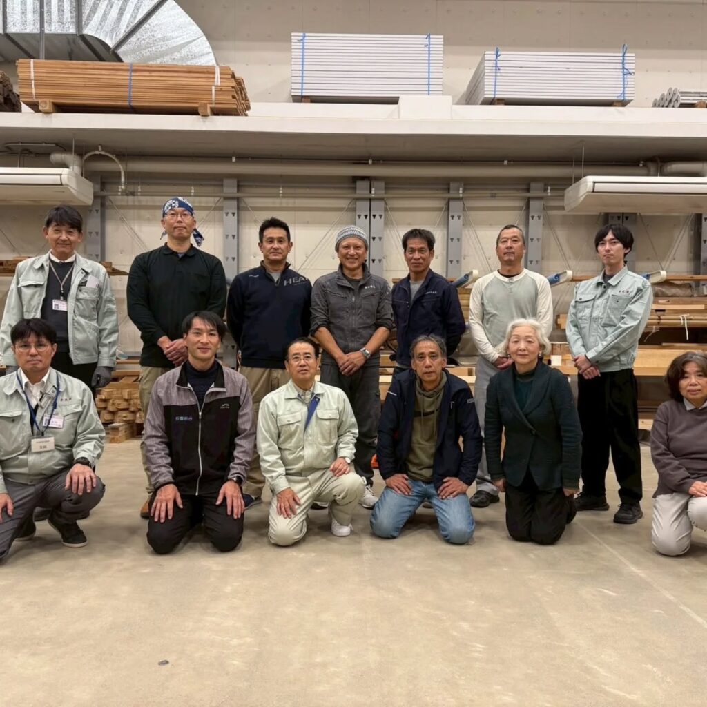 奈良県畳組合のメンバーと奈良歴史芸術文化村のスタッフ様