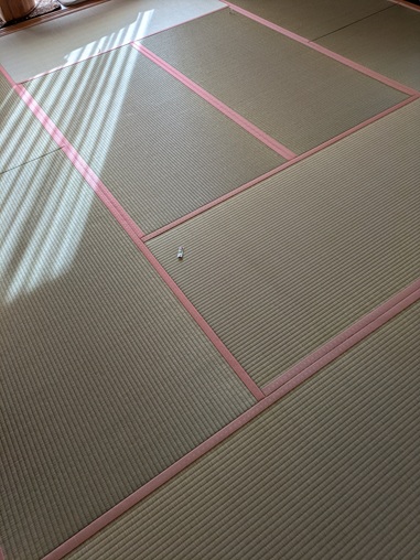 張り後の畳後の畳
