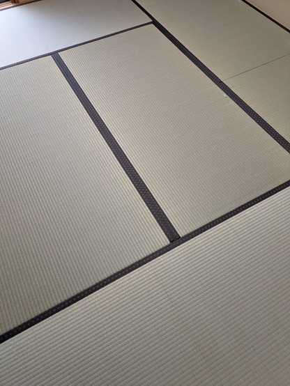 張り替え後の畳