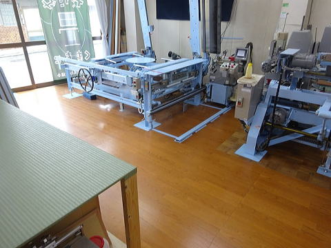 南たたみ店の作業場