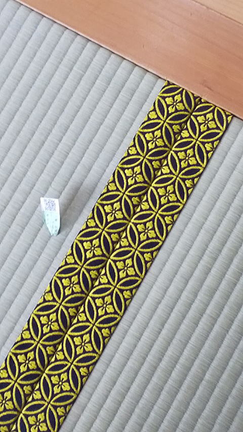 金七宝柄畳縁
