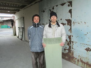 イ草農家さんと記念撮影