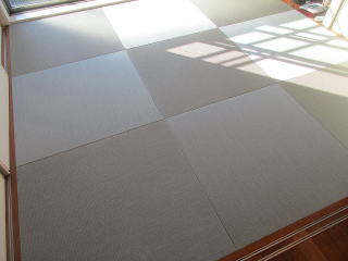 縁なし畳　和紙の畳